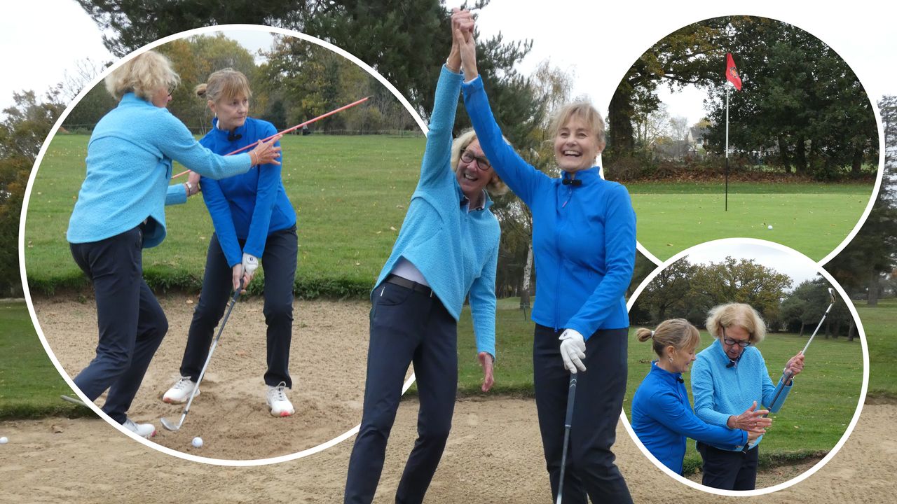 Alison Root and PGA Professional Sarah Bennett