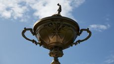 The Ryder Cup trophy