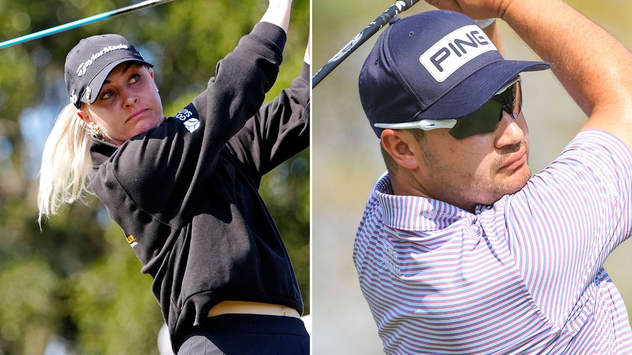 Charley Hull and Thriston Lawrence hitting new drivers